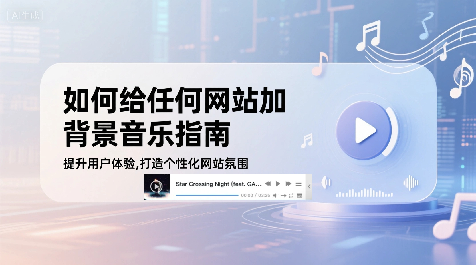 如何给任何网站加背景音乐指南