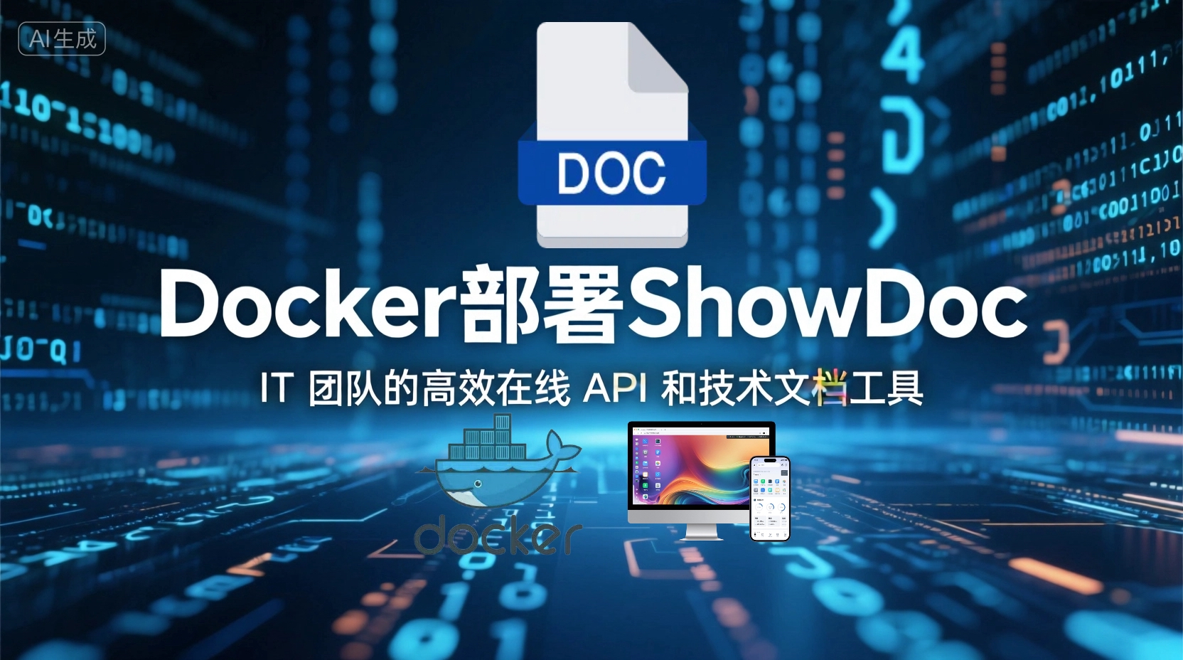 Docker部署ShowDoc：IT 团队的高效在线 API 和技术文档工具